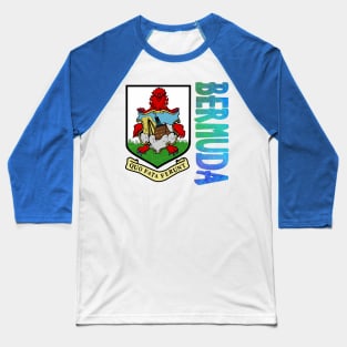 Bermuda Coat of Arms Design Baseball T-Shirt